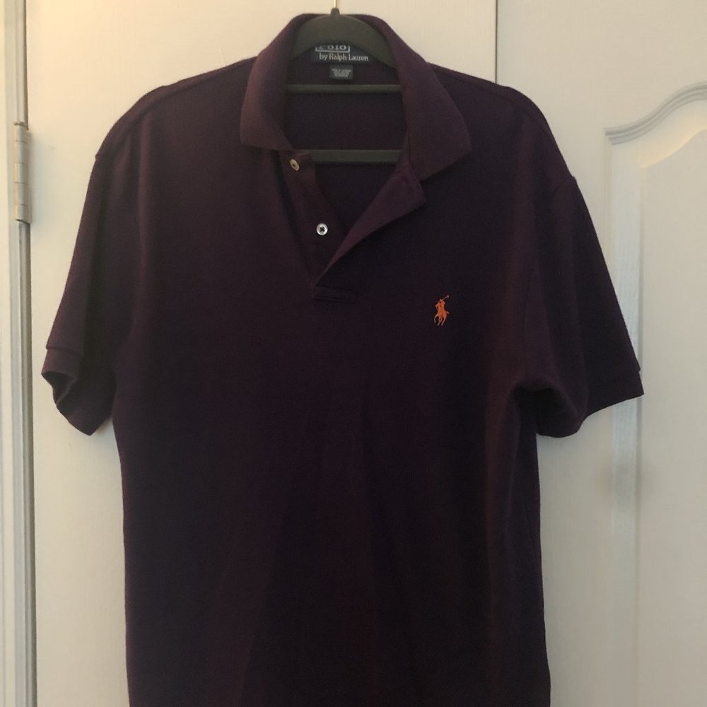 Ralph Lauren Classic Fit Soft Polo (Purple) (S/P)